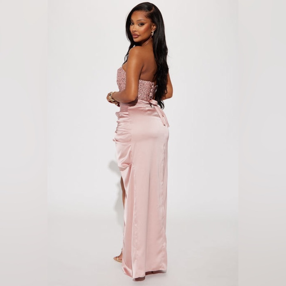 Strapless Maxi Dress - Picture 2 of 3